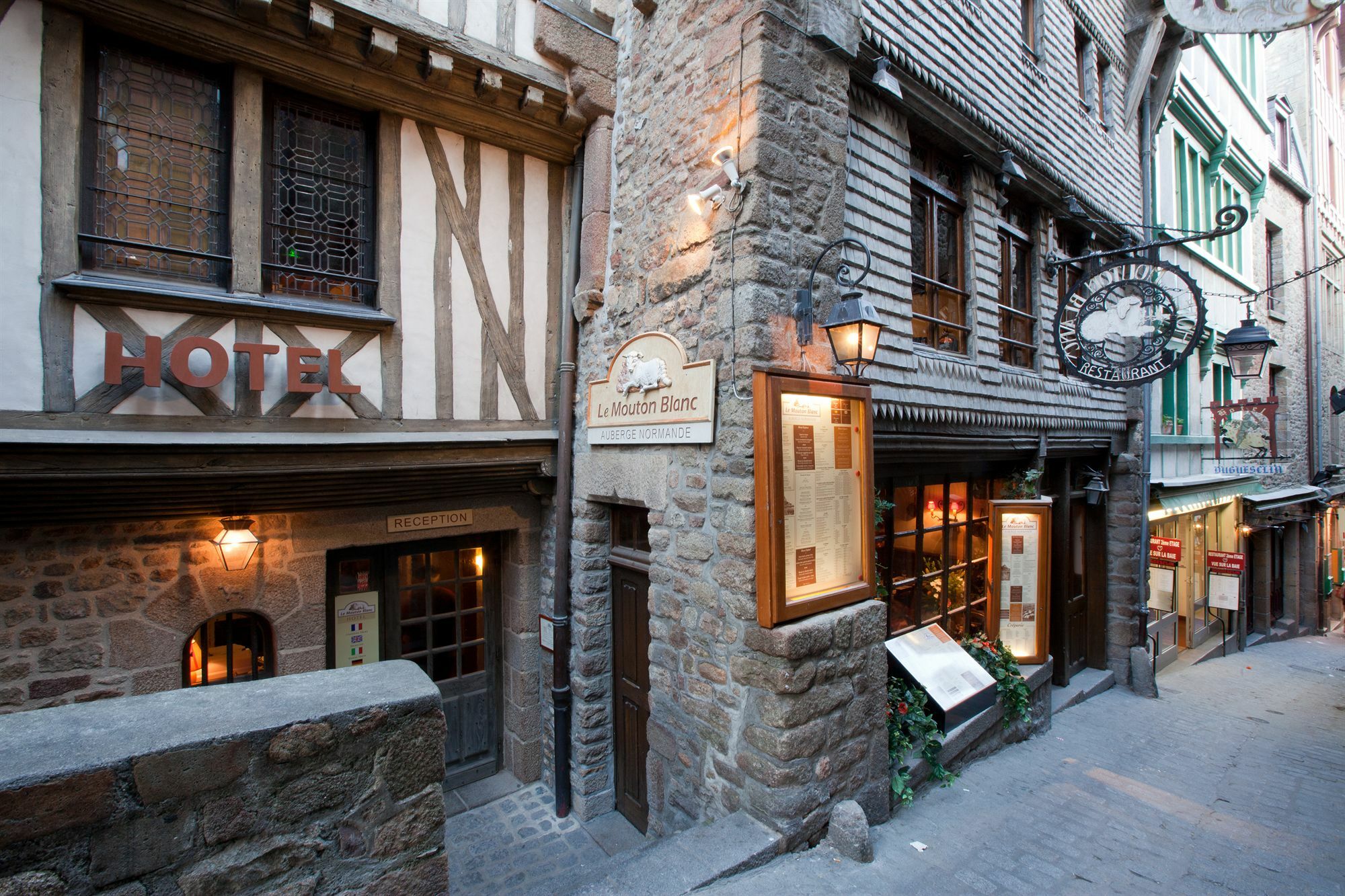 Le Mouton Blanc Hotel Mont-Saint-Michel Exterior photo